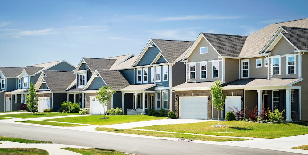 Suburban neighborhood