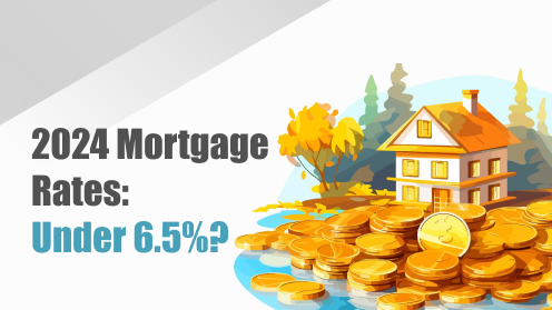 Will Mortgage Rates Fall Below 6.5% by End-2024? | #CityFirstMortgage