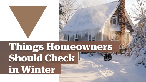 Things Homeowners Should Check in Winter | #CityFirstMortgage